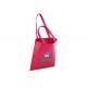 Recyclable Non Woven Polypropylene Tote Bags Red SEDEX Approval