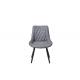 Vintage Rustic Industrial Upholstered Dining Chairs