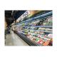 Convenience Store Multideck Air Chiller R404a With LED Light