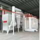 PP Large Cyclone Recovery Powder Coating Spray Booth