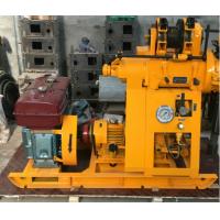Spt Testing Hydraulic Borewell Machine Diesel Engine Wheels Mounted Gk 200