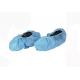 Waterproof Disposable Shoe Covers , Disposable Boot Covers Anti Skid Good Elasticity