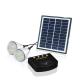 2pcs *1W LED Bulb Solar Home Lighting Kit , 2600mAh Household Solar Lighting System