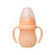 Soft Nipple 260ml Silicone Baby Milk Bottle Anti Choking Anti Flatulence