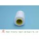 Raw White Spun Polyester Yarn For Sewing Machine Yarn 60s/3 High Strength