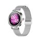 Silica Gel 39mm Touch Screen Smart Watch 170mAh For Ladies Girls