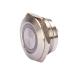 19mm Short Body Anti Vandal Push Button Switch Stainless Steel Normal Open