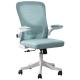 Comfortable Modern High Back Mesh Office Chair with Lift Function and Light Green Color