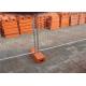 Removable metal 2.1 * 2.4m temporary fencing with 2mm thickness pipe