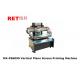 Adjustable Air Pressure Semi Automatic Silk Screen Printing Machine For Soft / Hard Films