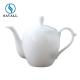 FDA EU LFGB White Ceramic Porcelain Bubble Teapot Tableware Accessories