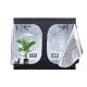 Hydroponic Plant Grow Tent Complete Kit With Observation Window 240x240x200 Indoor Grow Room 600D