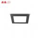 Indoor Black 12W best price ultrathin LED Panel light/LED ceiling light for home