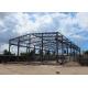 Light Steel Structure Warehouse With Crane / Prefabricated Metal Building With Crane