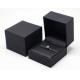 PU Leather Jewelry Plastic Box Recyclable Material Wedding Ring Packaging