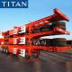 3 axle 40/45 feet Container Chassis Type Terminal Semi Trailer-TITAN