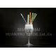 Food Grade Bleached Disposable Paper Straws With Harmless Non Toxic Ink