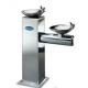 Eco - Friendly Stainless Steel Drinking Fountain With 2 Round Basin