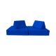 Micro Suede Children'S Climbing Configurable Play Couch OEM ODM OBM