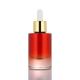High quaity factory price ombre red mini oil cosmetics perfume liquid dropper bottle