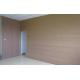 Interior / Exterior WPC Wall Cladding Brown For House Decoration