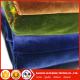 2017  240gsm New Polyester Spandex Shimmer Velvet Lady Garment Fabric with elastic