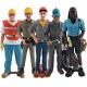5 PCS People at Work Model Toy Pretend Professionals Figurines Career Figures Individually Hand-Painted People Toys