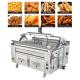 Food Banana Chips Fryer Automatic 200L Oil Fryer Machine Low noise