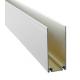 7000mm length Aluminum Door Profile Anodized / Ral9010 / Ral9011