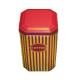 Glossy / Matte Varnish Inner Lid Airtight Square Tin Can