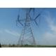 220KV ASTM A572 Angular Powerline Electricity Pylons