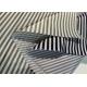 55GSM 290t Black And White Striped Polyester Fabric