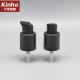 0.4cc Black Matt 20/410 Plastic Cream Pump For Serum Water Essence Foundation