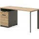 1.2M / 1.4M Wooden Melamine Office Furniture Computer Table SGS Home Office Desks