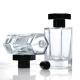 50ML 100ML Square Glass Perfume Bottle Spray Types Air Freshener Perfume Clip