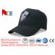 Rhinestone Cotton 5 Panel Baseball Cap Sun Proof 58cm For Adult Eco Friendly