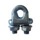 Power Line Carbon Steel Preformed Adjustable Wire Rope Clip Clamp ISO9001