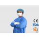Disposable Non Woven Isolation Gown Waterproof For Medical Staff Protection