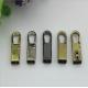 Metal accessories zinc alloy various color key chain hardware snap hook with screws