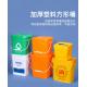 Square Paint HDPE Plastic Container Thicken Multiple Sizes For Liquid Storage