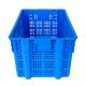 Plastic Mesh Crate Nest Stack Vented Plastic Basket for Turnover Storage Customized Logo