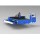 Round Pipe Metal Fiber Laser Cutting Machine With Water Cooling System