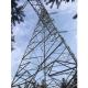 50M HDG Lattice Steel Electrical Power Transmission Tower