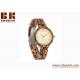 Newest design wholesale Wood watch custom logo fashion wrist watch