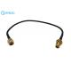 SMA Male To SMA Female Bulkhead RG174 Pigtail RF Coaxial Cable For Antenna