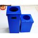 UV Printing Corrugated Plastic Waste Bins 400gsm Recyclable