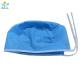 Medical Disposable PP SMS Net Cap Non Woven Surgeons Doctors With Tie On