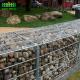 75*75mm Hole Size Galvanized Welded Gabion Box With Stones For Garden