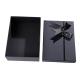 ODM Bulk Cardboard Gift Packaging Box Design Black Present Boxes For Lipstick Perfume