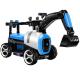 Plastic Kids Electric Toys Slide Excavator Ride On Mini Construction Truck for Children